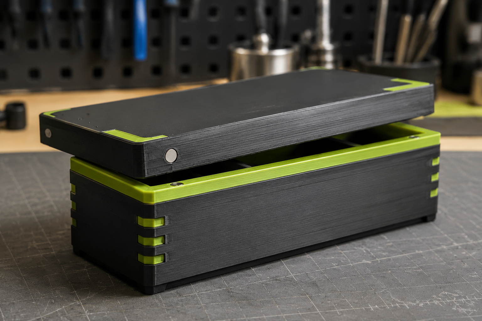 Custom fitted 3D printed box